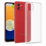 Cellect Samsung Galaxy A03 vékony átlátszó szilikon hátlap