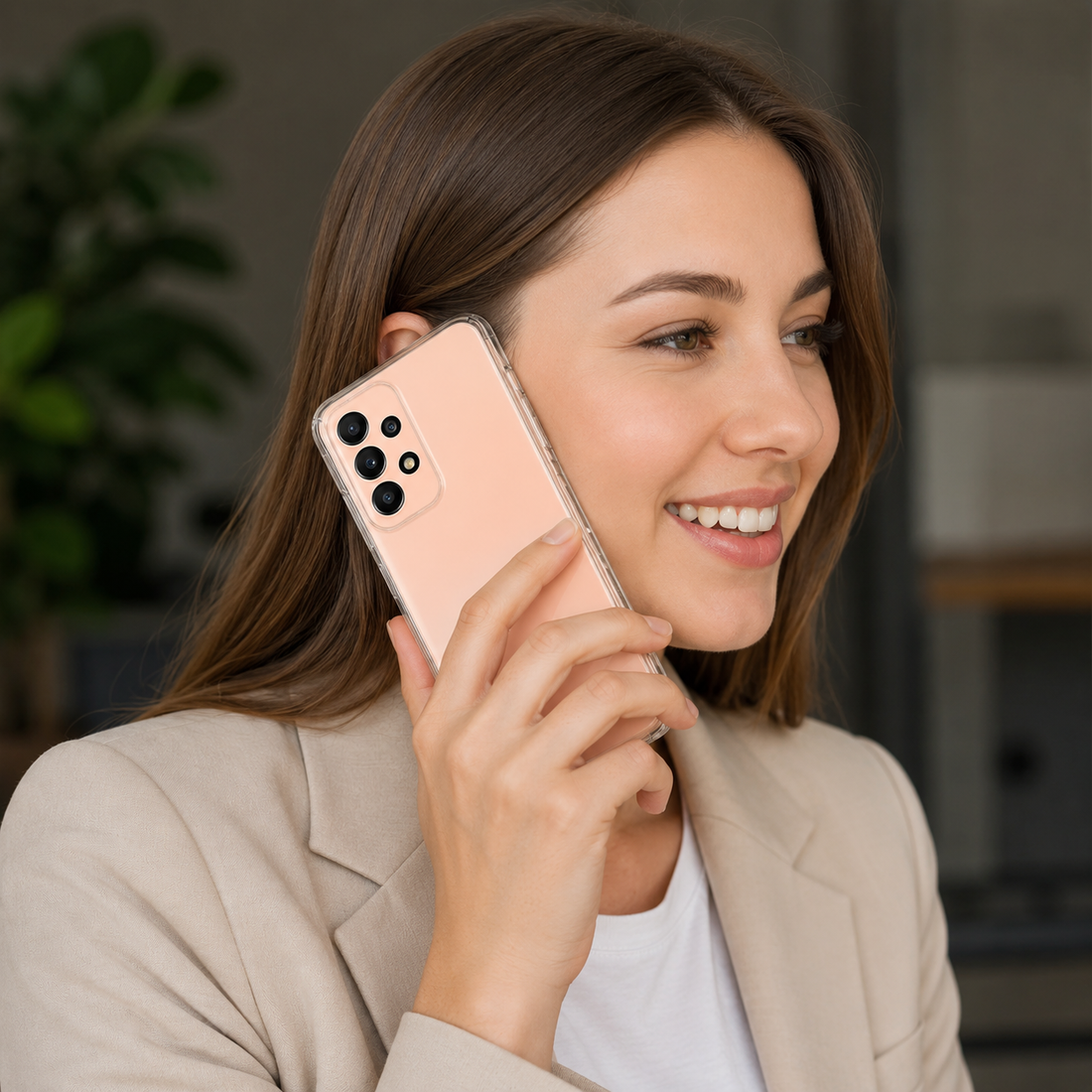 Cellect Samsung A23 5G vékony átlátszó szilikon hátlap