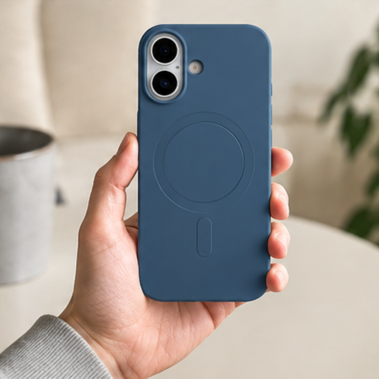 Cellect iPhone 17 mágneses szilikon tok
