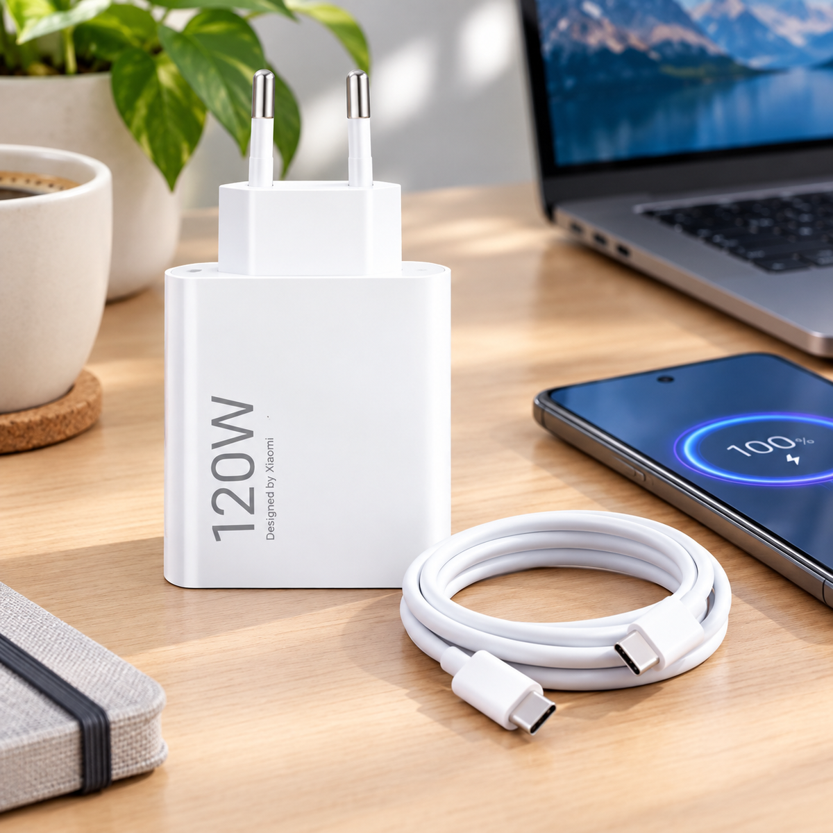 Xiaomi 120W Hyper gyors kombó töltő (Type-A)