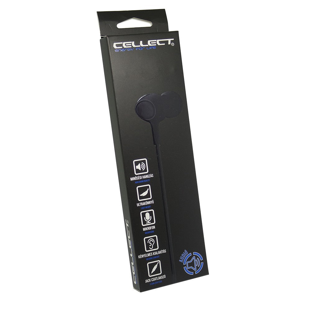 Cellect 3.5mm Jack sztereó headset mikrofonnal