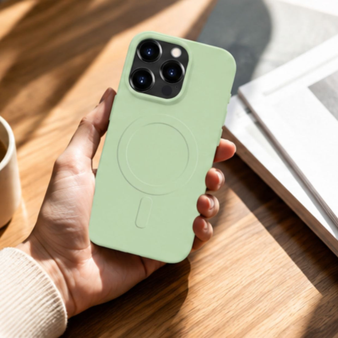 Cellect iPhone 16 Pro Max mágneses szilikon tok