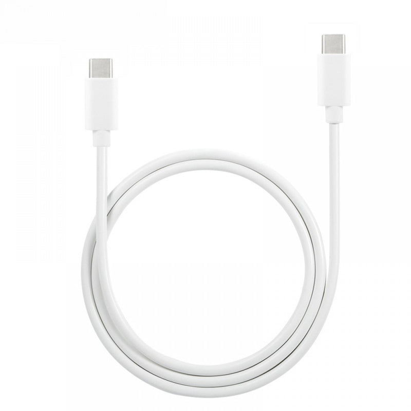 Cellect USB-C és USB-C adat és töltőkábel, 100 cm, Fehér