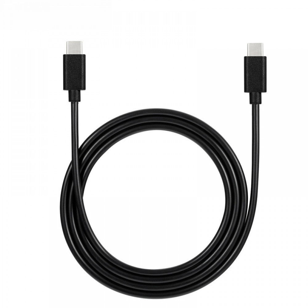 Cellect USB-C és USB-C adat és töltőkábel, 100 cm, Fekete