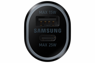 Samsung autós töltő USB A (15W) USB C (25W)