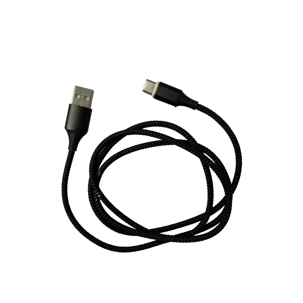 Cellect USB-A és USB-C mágneses adat és töltőkábel, 100 cm, Fekete