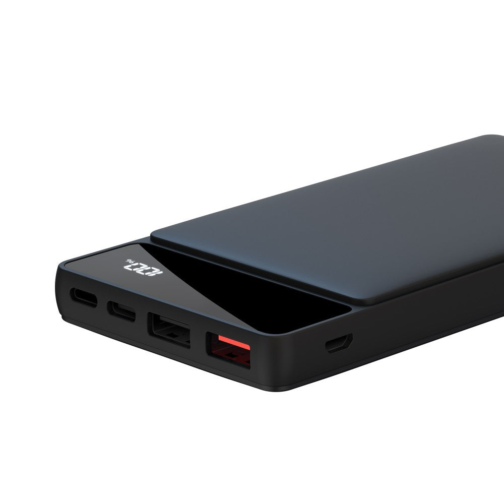 Cellect 10.000 mAh powerbank, Fekete