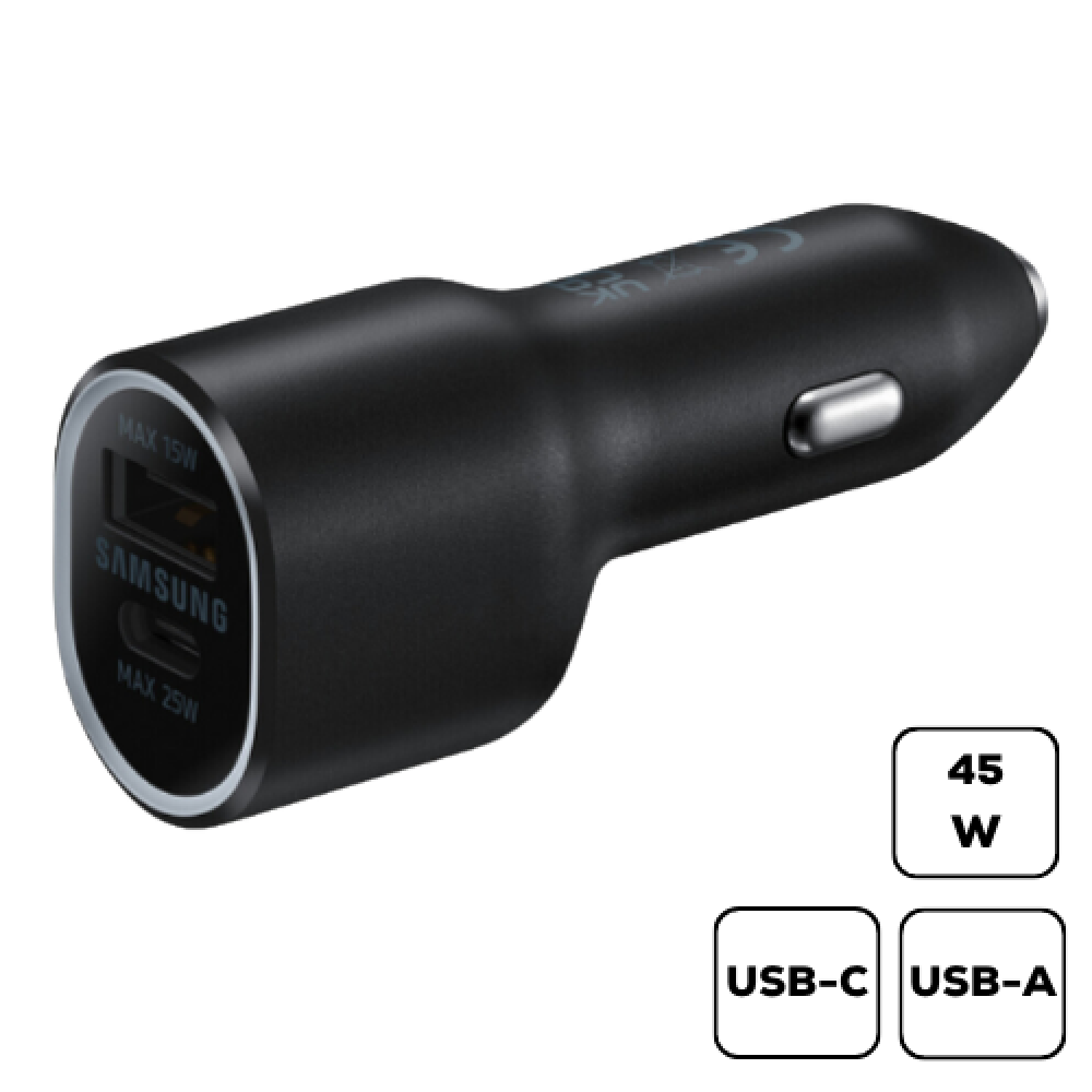 Samsung autós töltő USB A (15W) USB C (25W)
