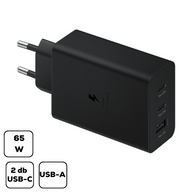 Samsung hálózati trio adapter, 65W PD USB-C