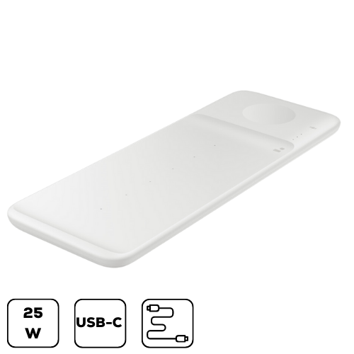 Samsung fehér Wireless töltőállomás Trio