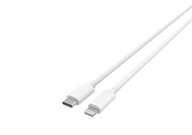 Cellect Ligtning és USB-C adat és töltőkábel, 100 cm, Fehér