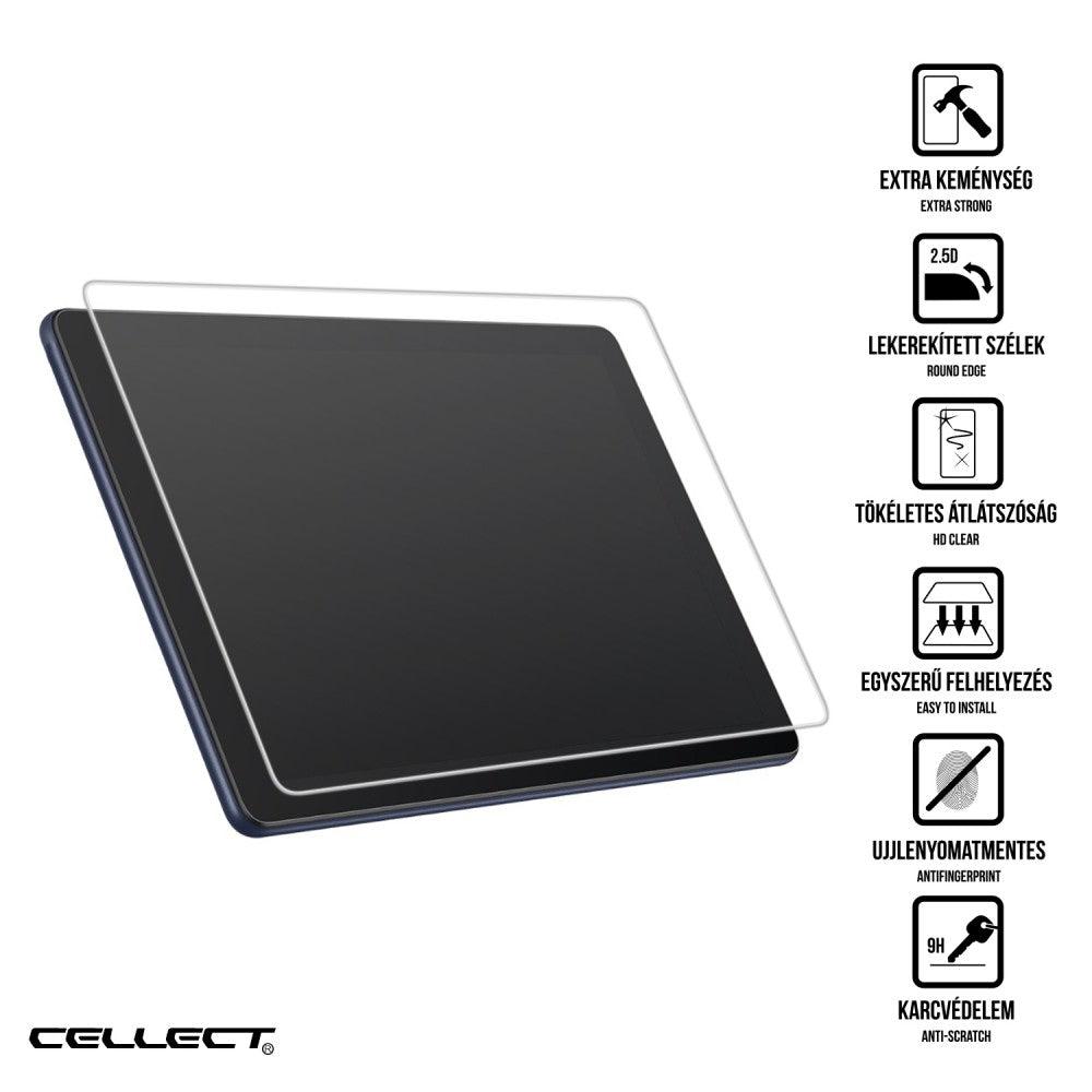 Cellect Samsung Tab A8 kijelzővédő üvegfólia
