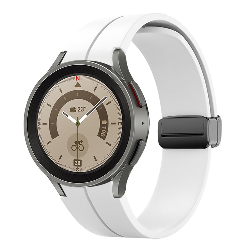 Cellect Samsung Watch 4/5 mágneses szil óraszíj, 20mm