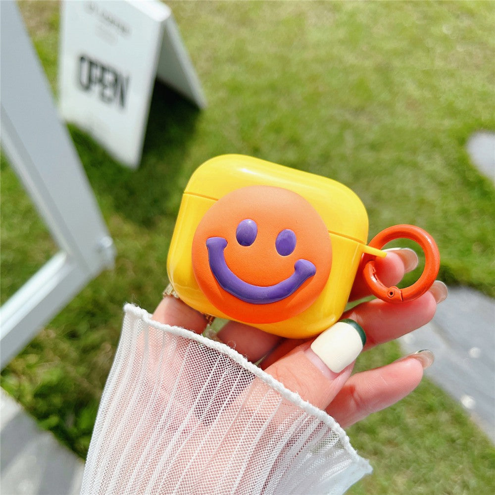 Cellect Airpods 3 smile szilikon tok, Narancssárga