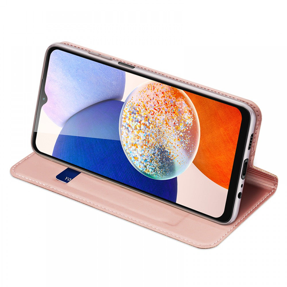 Cellect Samsung Galaxy A14 4G/5G oldalra nyíló tok