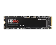 Samsung 990 PRO, PCIe 4.0, NVMe 2.0, 4TB, 2400 TBW