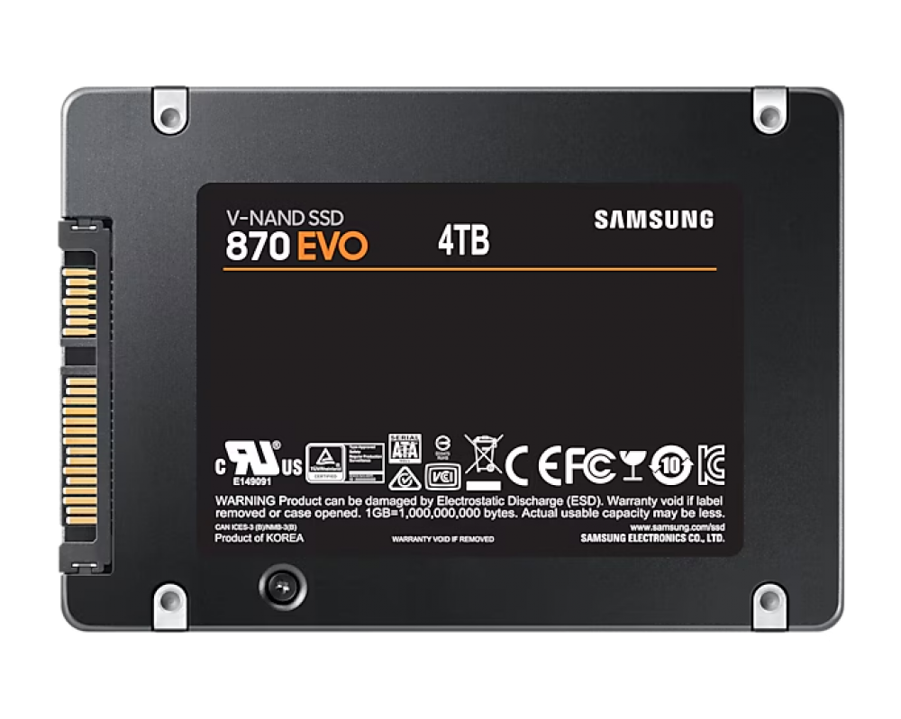 Samsung 870 Evo Sata 2.5'' SSD 4TB