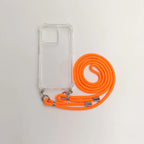 Cellect iPhone 15 Plus átlátszó tok nyakbaakasztóval