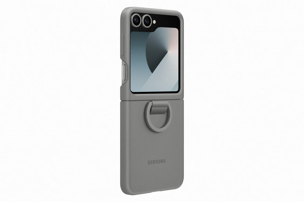 Samsung Flip 6 Szilikon tok gyűrűvel