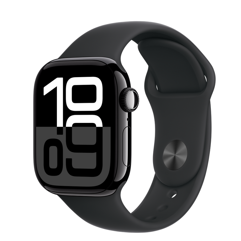 Apple Watch S10 GPS 42mm fekete alumíniumtok