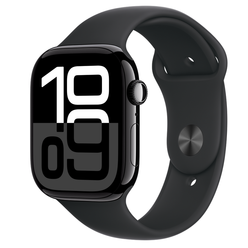 Apple Watch S10 GPS 46mm fekete alumíniumtok