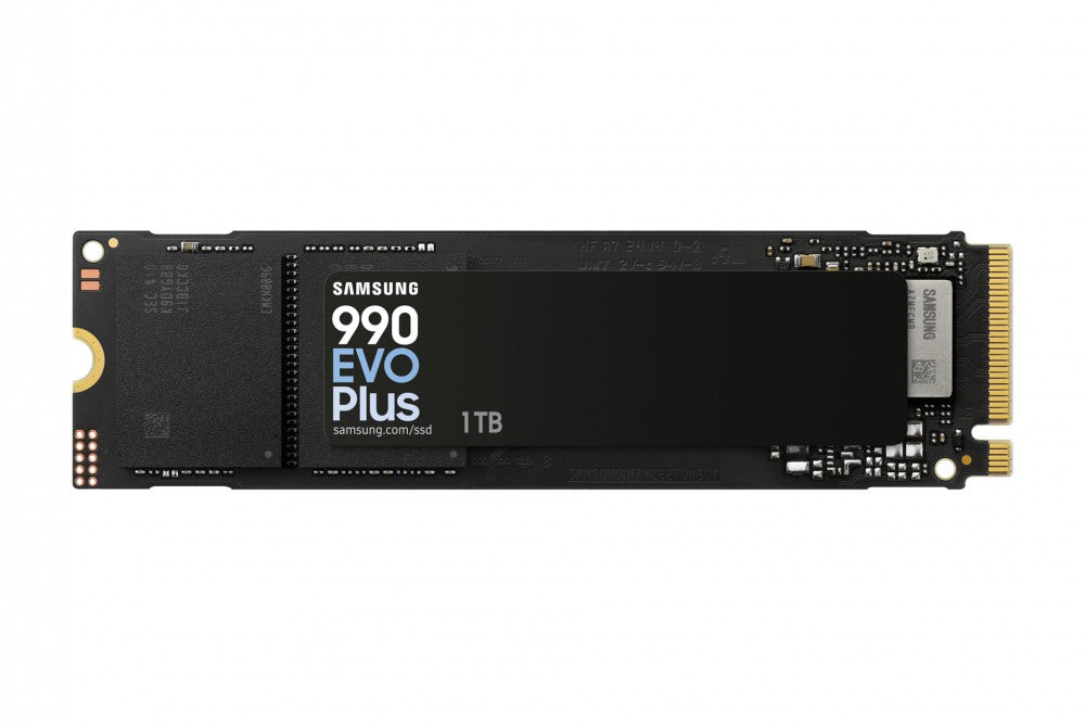 Samsung 990 EVO Plus NVMe 2.0 SSD, R7150 W6300 1TB 600 TBW