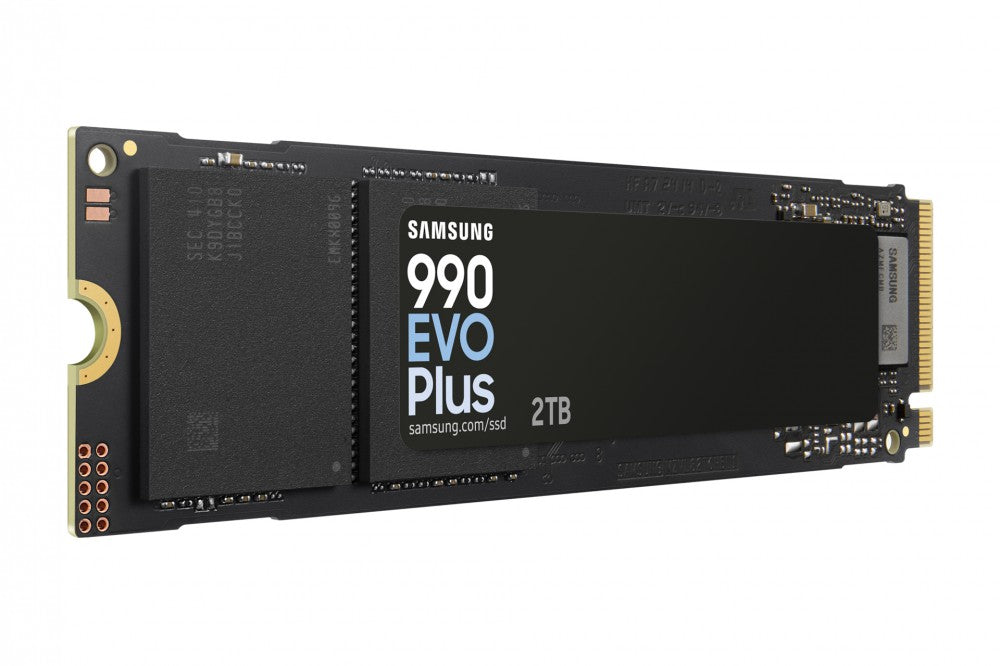 Samsung 990 EVO Plus NVMe 2.0 SSD, R7150 W6300 2TB 1200 TBW