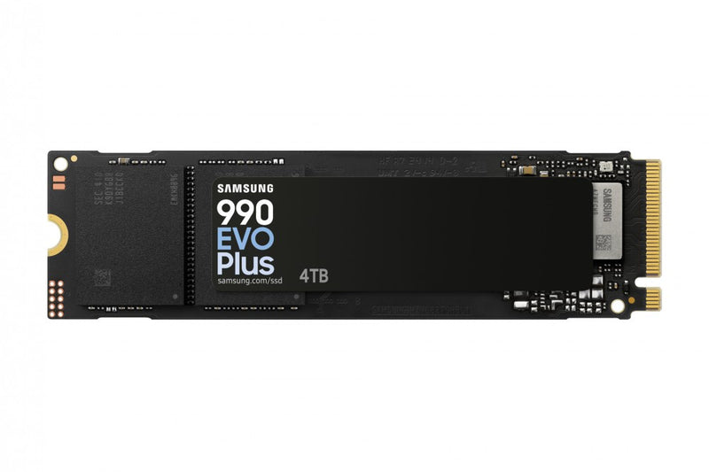 Samsung 990 EVO Plus NVMe 2.0 SSD, R7150 W6300 4TB 2400 TBW