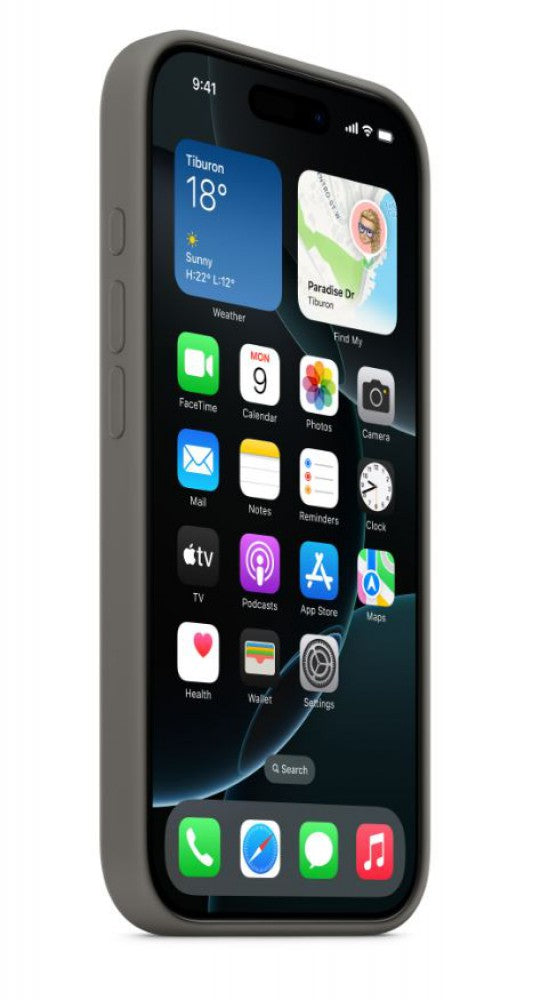 Apple iPhone 16 Pro MagSafe rögzítésű szilikontok