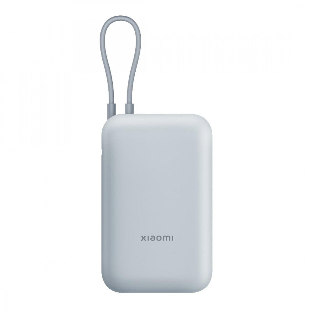 Xiaomi Power Bank 10000mAh beépített usb-c kábel kék BHR9073