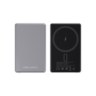 Cellect slim mágneses powerbank, 5000 mAh, Ezüst