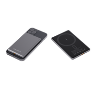 Cellect slim mágneses powerbank, 5000 mAh, Ezüst