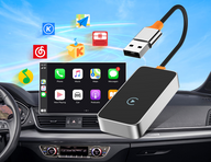 Cellect Vezeték nélküli carplay adapter, Fekete