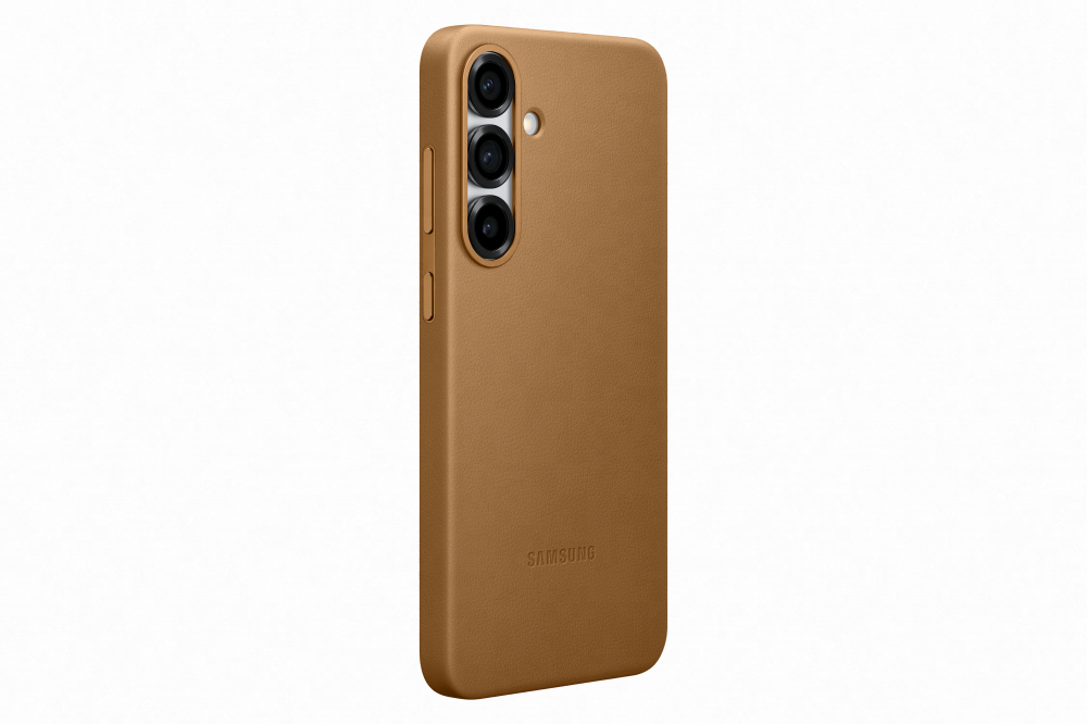 Samsung Galaxy S25 Plus bőr hátlap, Arany