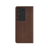 Vivo V40 SE Foldable Cover barna tok