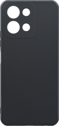Vivo Y28 4G Frosted Cover fekete tok