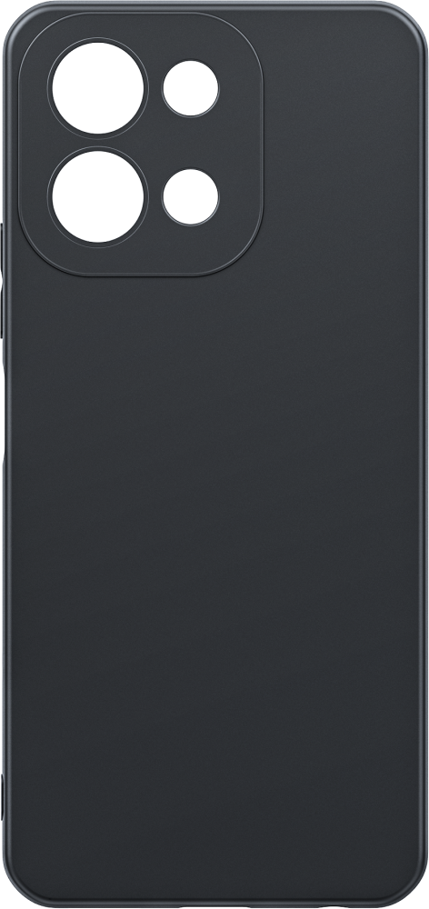 Vivo Y28 4G Frosted Cover fekete tok