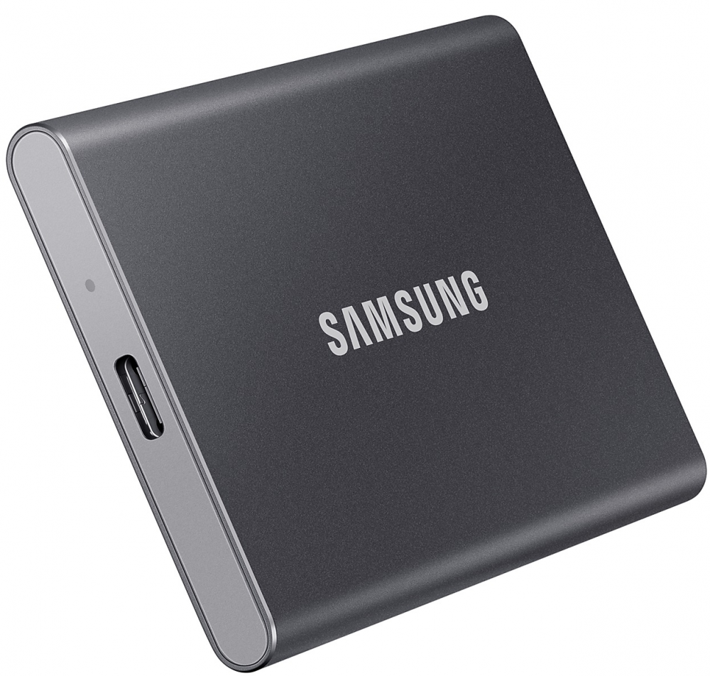 Samsung T7 hordozható SSD, 4TB, USB 3.2