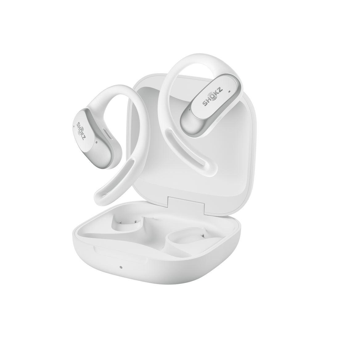 Shokz OpenFit Air Bluetooth headset, fehér