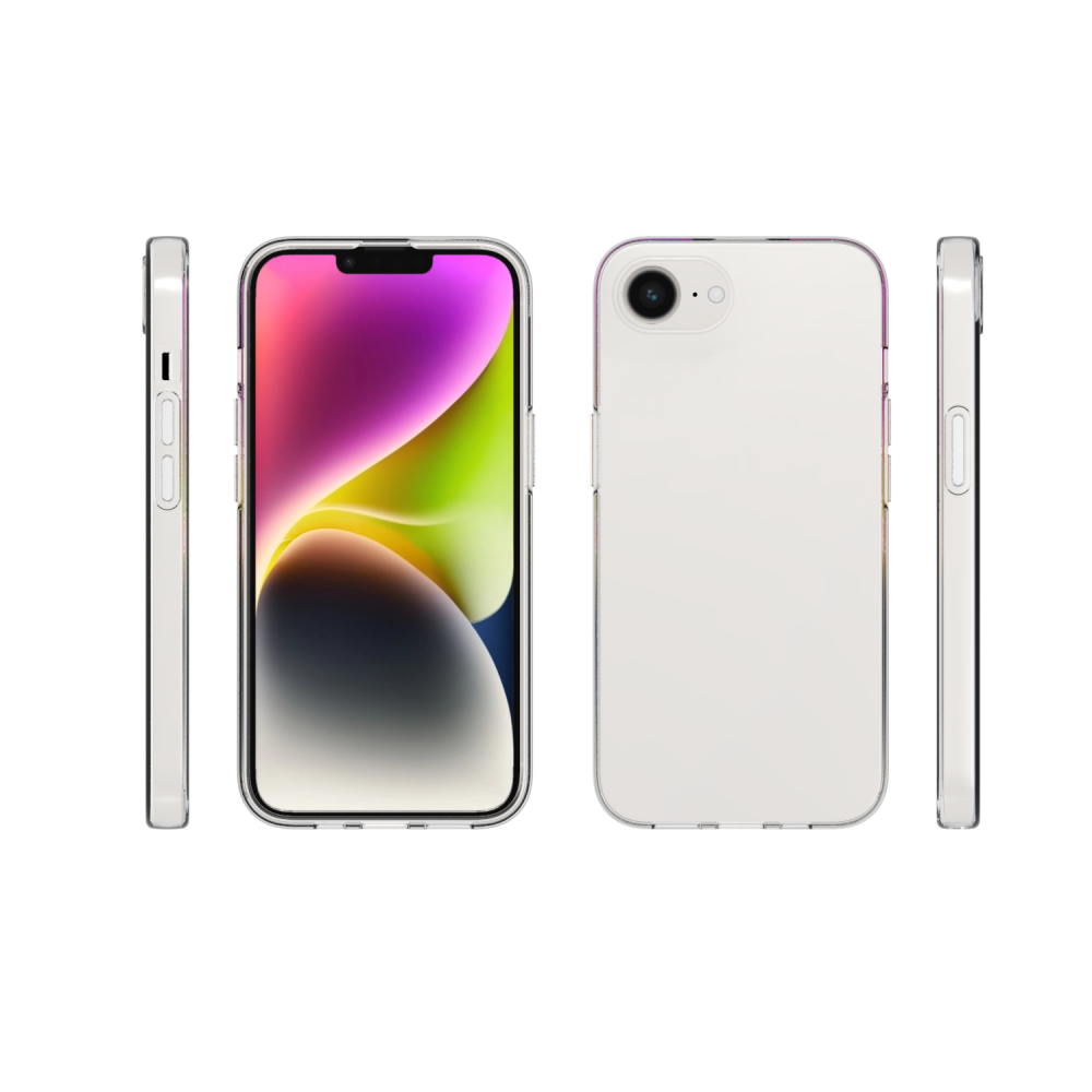 Cellect iPhone 17e/16e átlátszó TPU szilikon hátlap