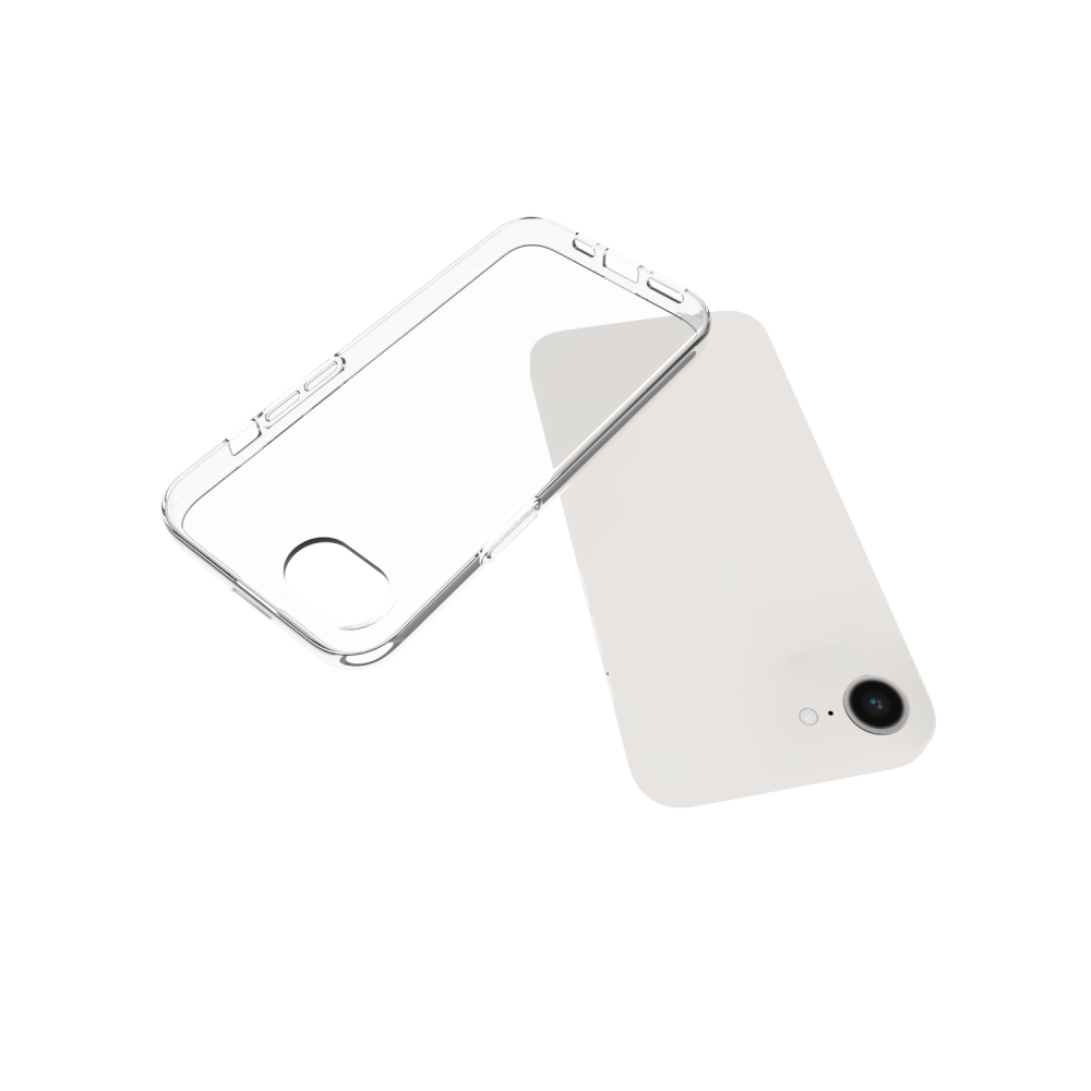 Cellect iPhone 17e/16e átlátszó TPU szilikon hátlap