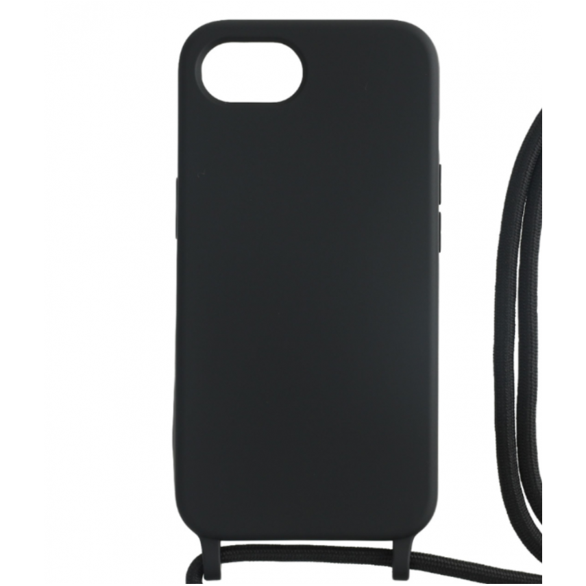 Cellect Iphone 17e/16e fekete tok fekete nyakbaakasztóval
