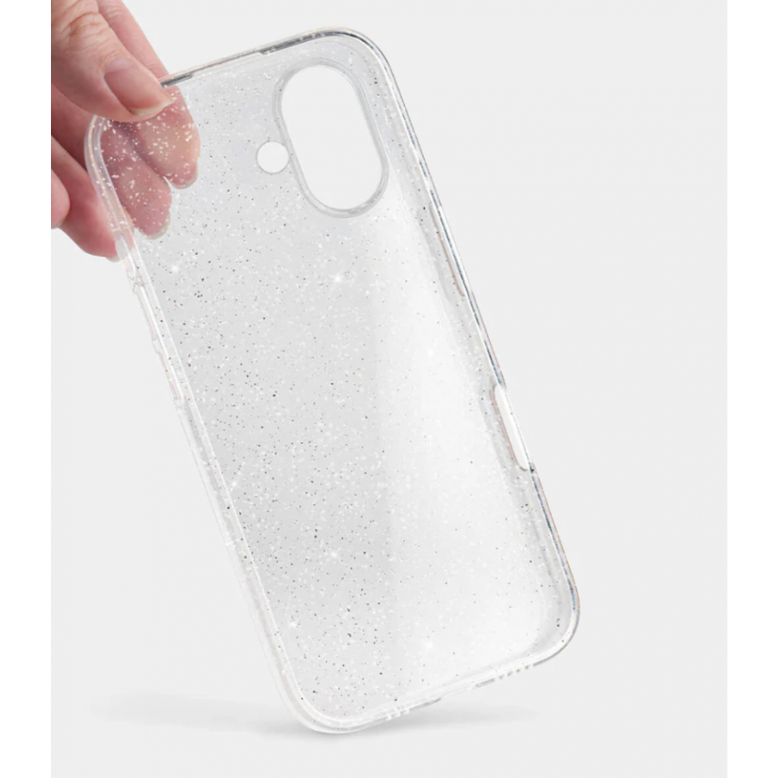 Cellect Iphone 16 csillámos szilikon telefontok