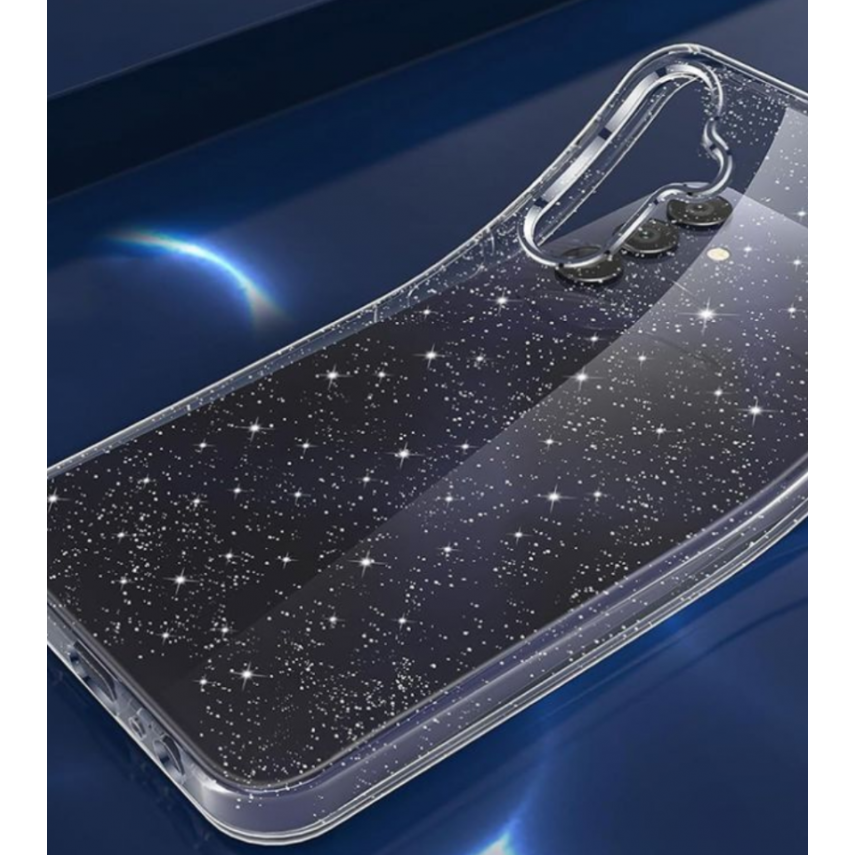 Cellect Samsung Galaxy S25 csillámos szilikon telefontok