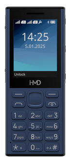 HMD 130 Music DS kék kártyafüggetlen mobiltelefon