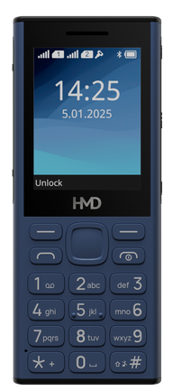 HMD 130 Music DS kék kártyafüggetlen mobiltelefon