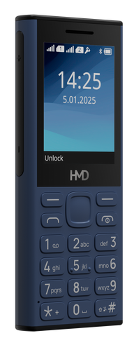 HMD 130 Music DS kék kártyafüggetlen mobiltelefon