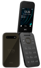 HMD 2660 FLIP 4G DS fekete kártyafüggetlen mobiltelefon