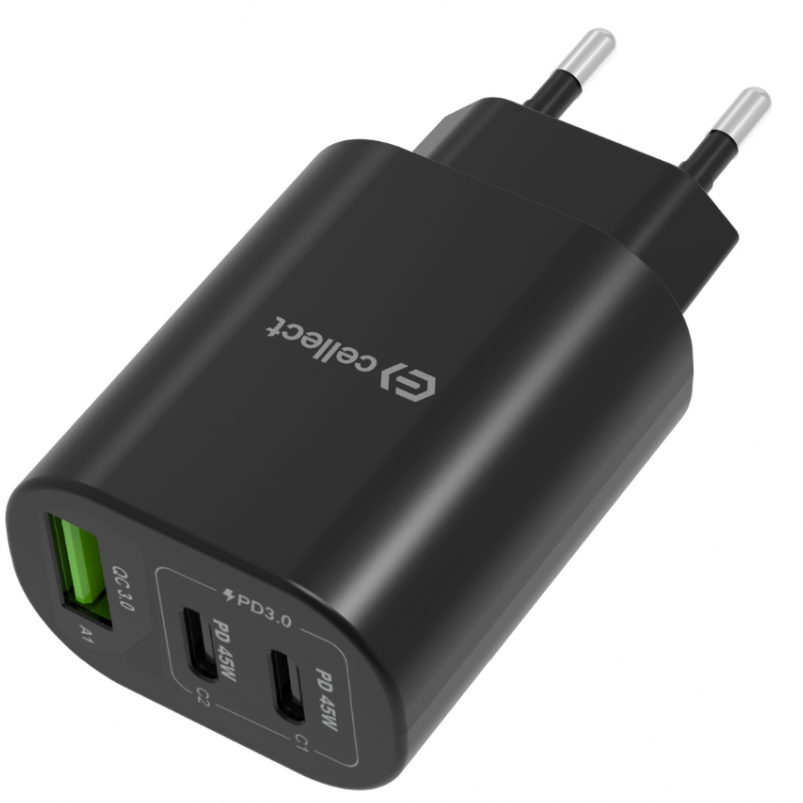 Hálózati töltő adapter gyorstöltő funkcióval 45W