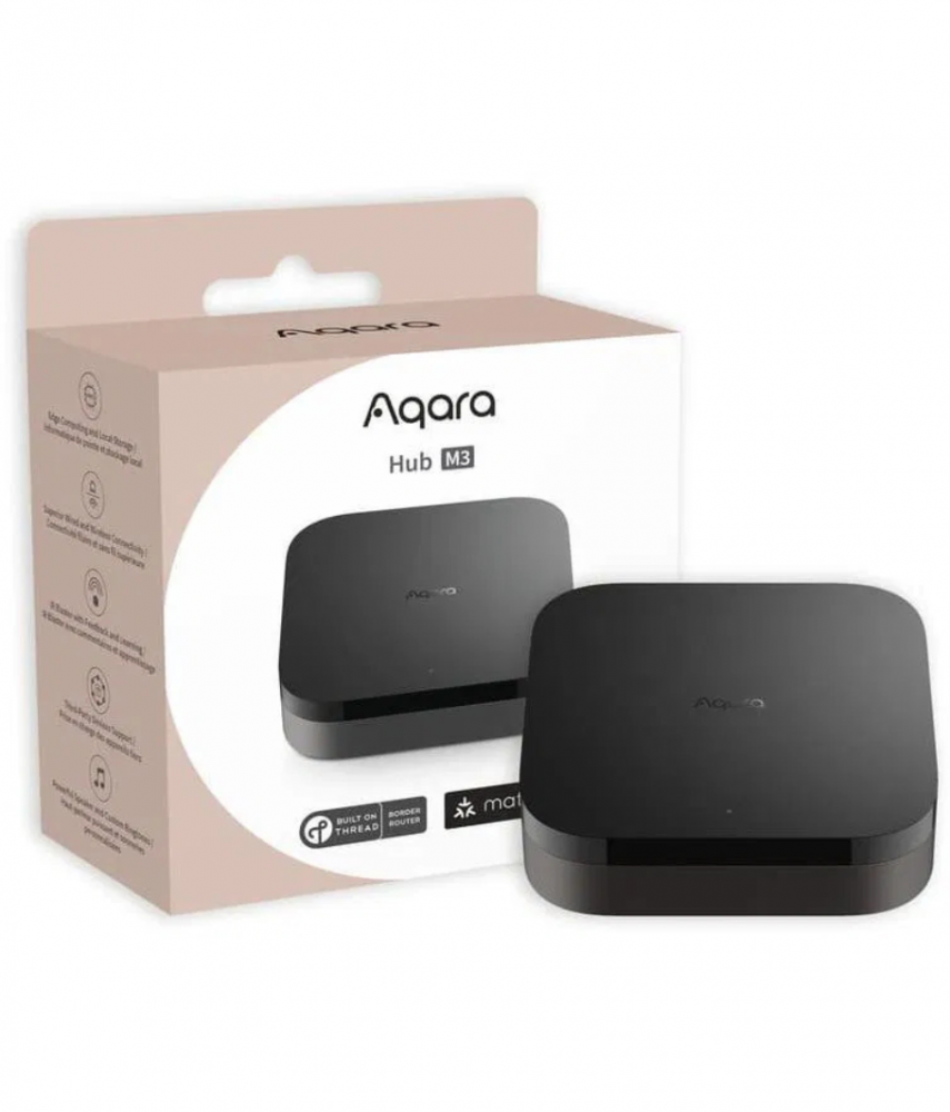 AQARA M3 Zigbee + Thread + IR hub (központi egység), Ethernet RJ